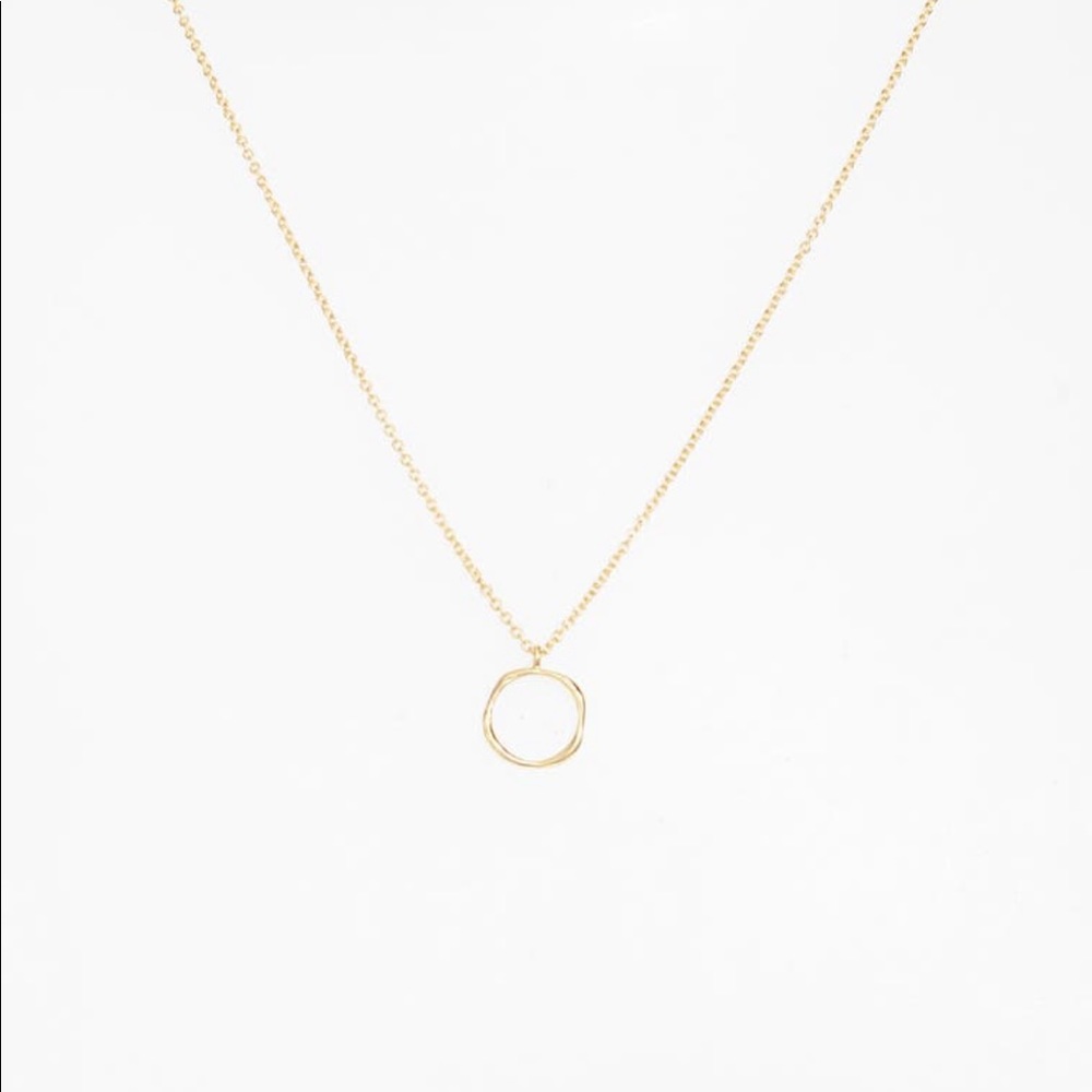 NWT Gorjana gold Quinn delicate necklace